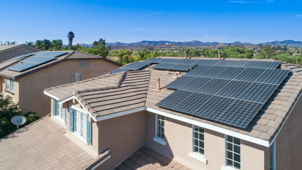 solar roofing powering homes