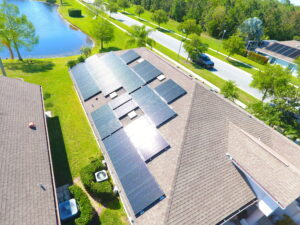 solar panels on home in florida